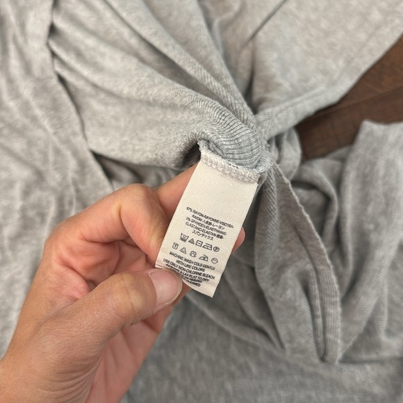 We The Free Asymmetric Grapevine Tunic in Gray - Picture 5 of 10